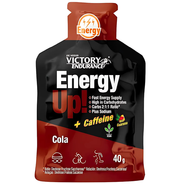 WEIDER - Victory Endurance Energy Up Gel + Koffein - Cola 40g